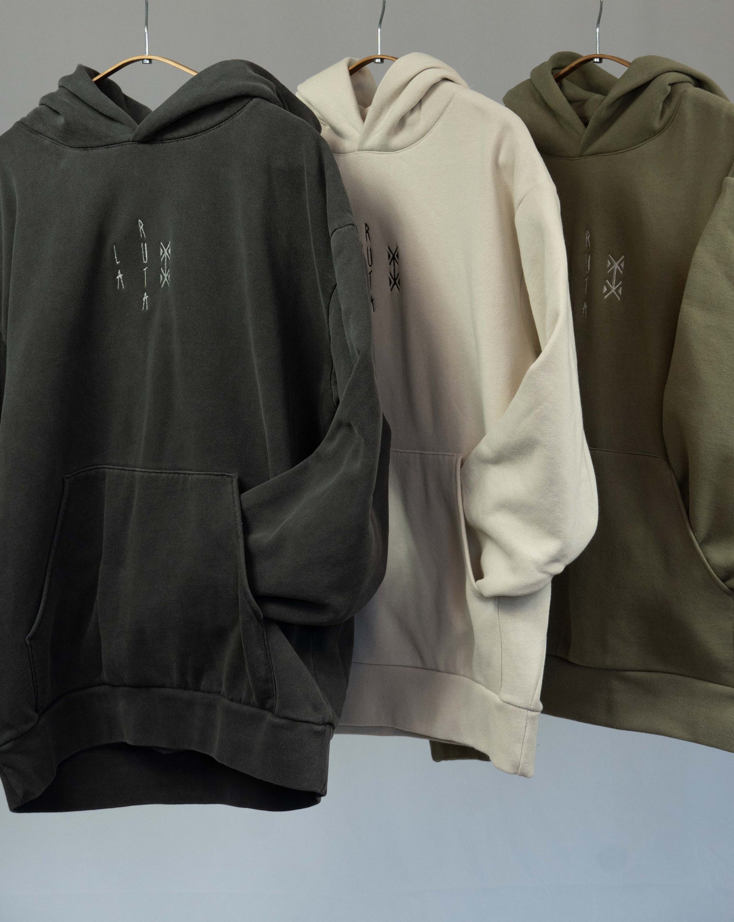 VERTICAL HOODIE SLATE